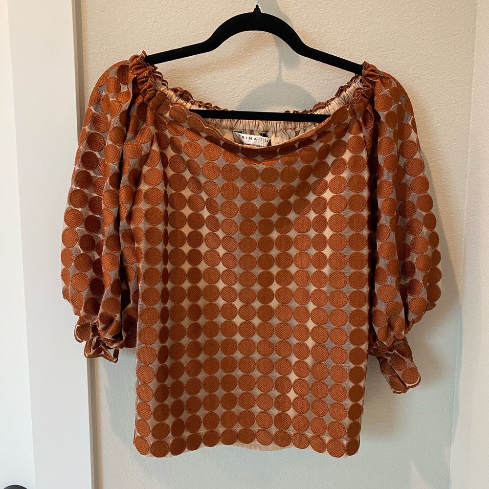 Trina Turk Off The Shoulder Equinox 3 Top